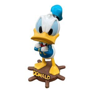 Disney Donald Duck Bobblehead Bobble Dobble Brand New Rare Sailor Ship Wheel‎
